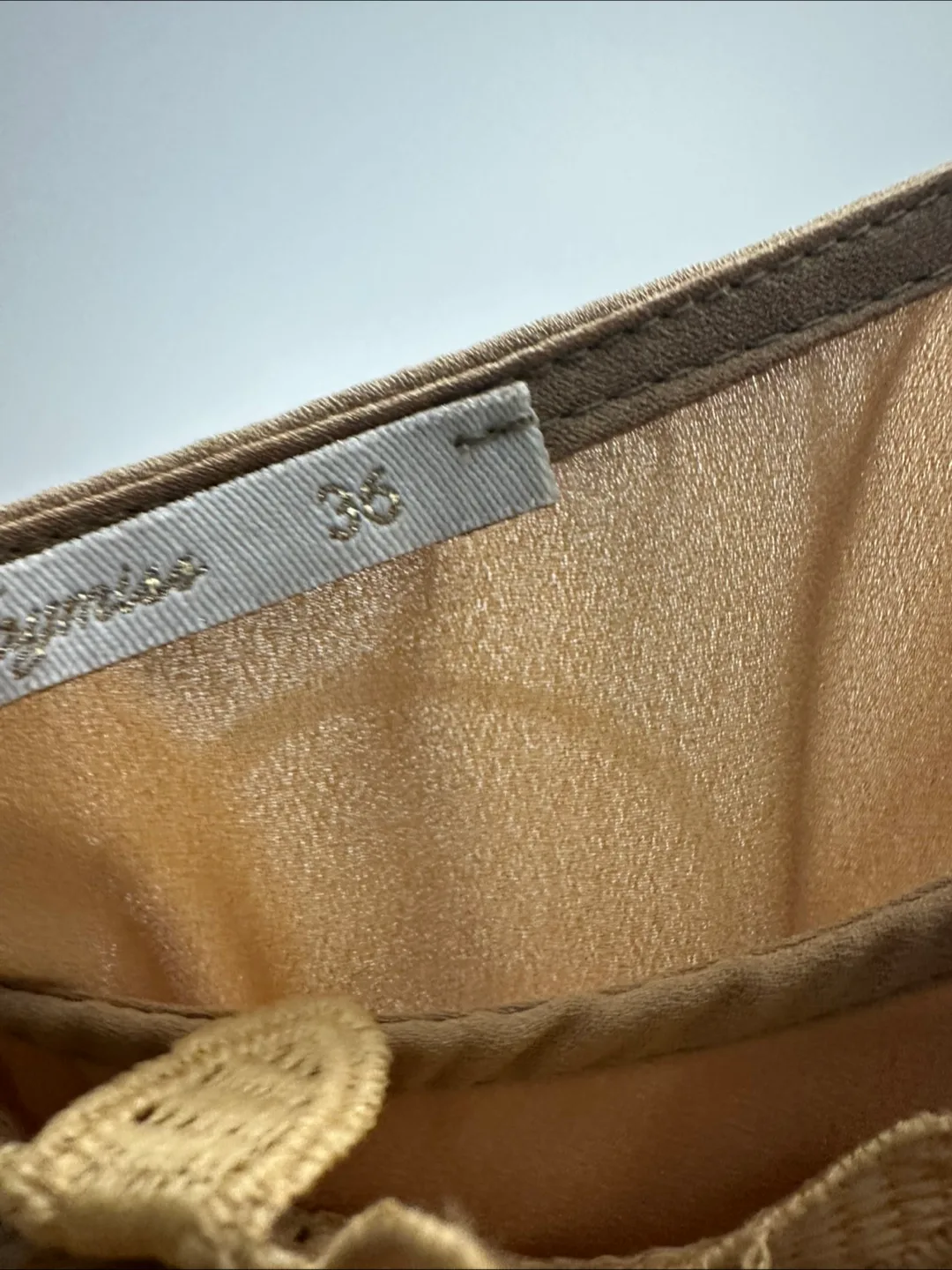 Sage green floral detail blouse, size small image indicator(2)