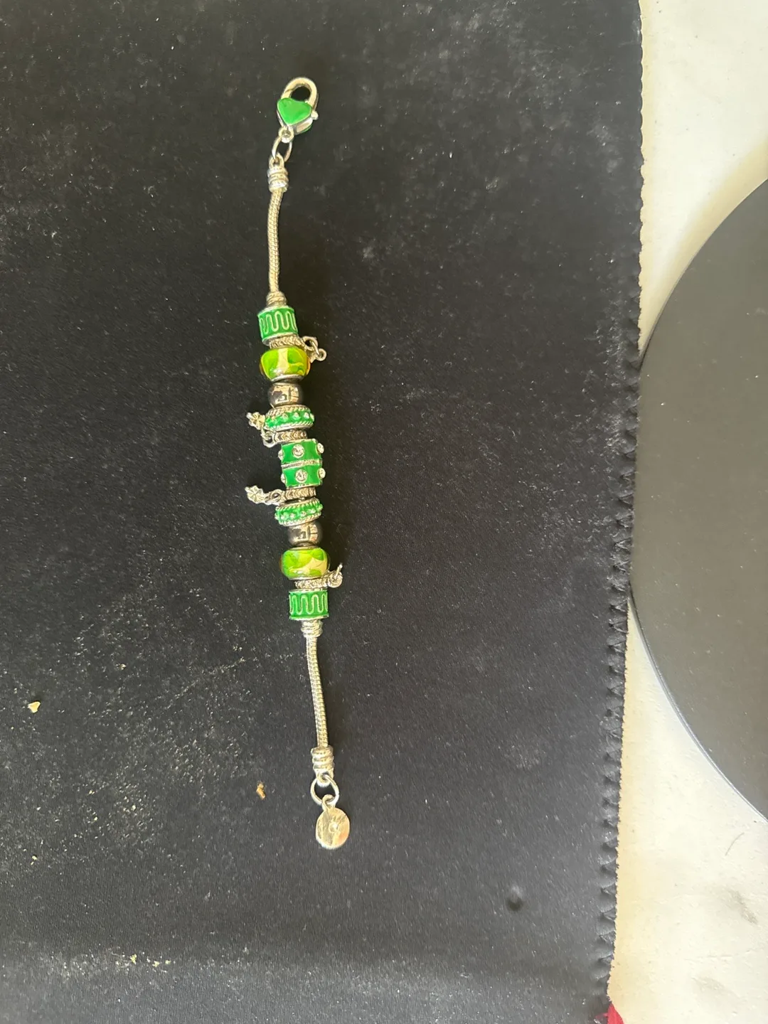 Green Charm Bracelet thumbnail