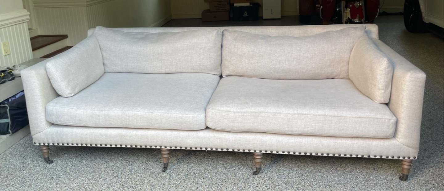 Pottery Barn Tallulah Sofa 95” - photo 5