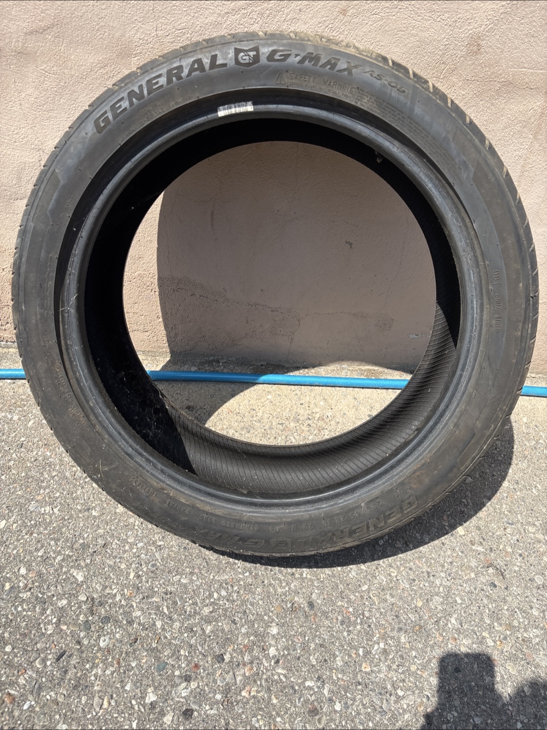 Used General G-Max AS-05 Tire - 225/45R19
