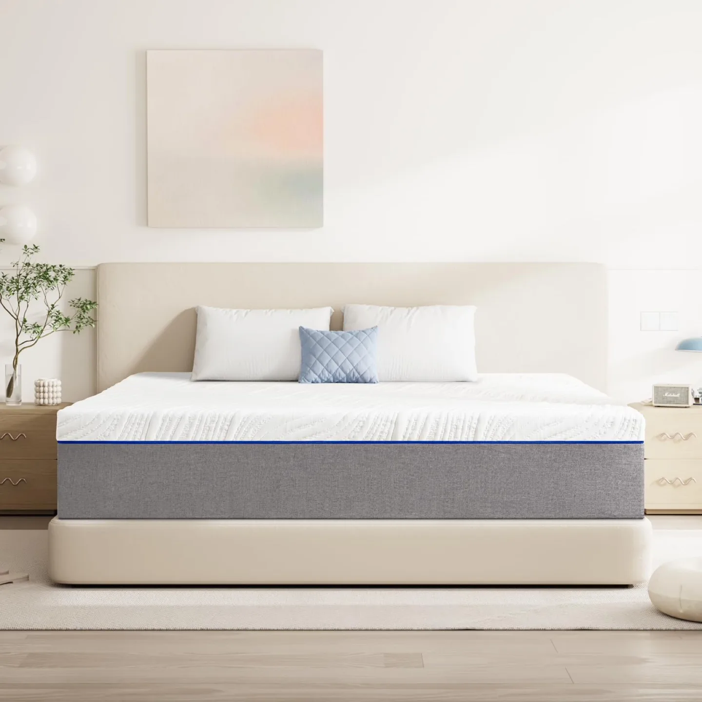 New Queen Mattresses,10 Inch Breathable Memorys Foam thumbnail
