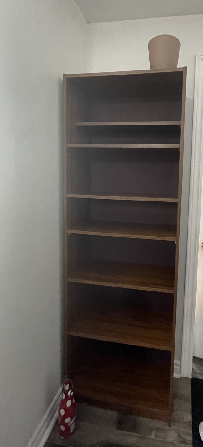 Tall Wooden Bookcase - photo 3