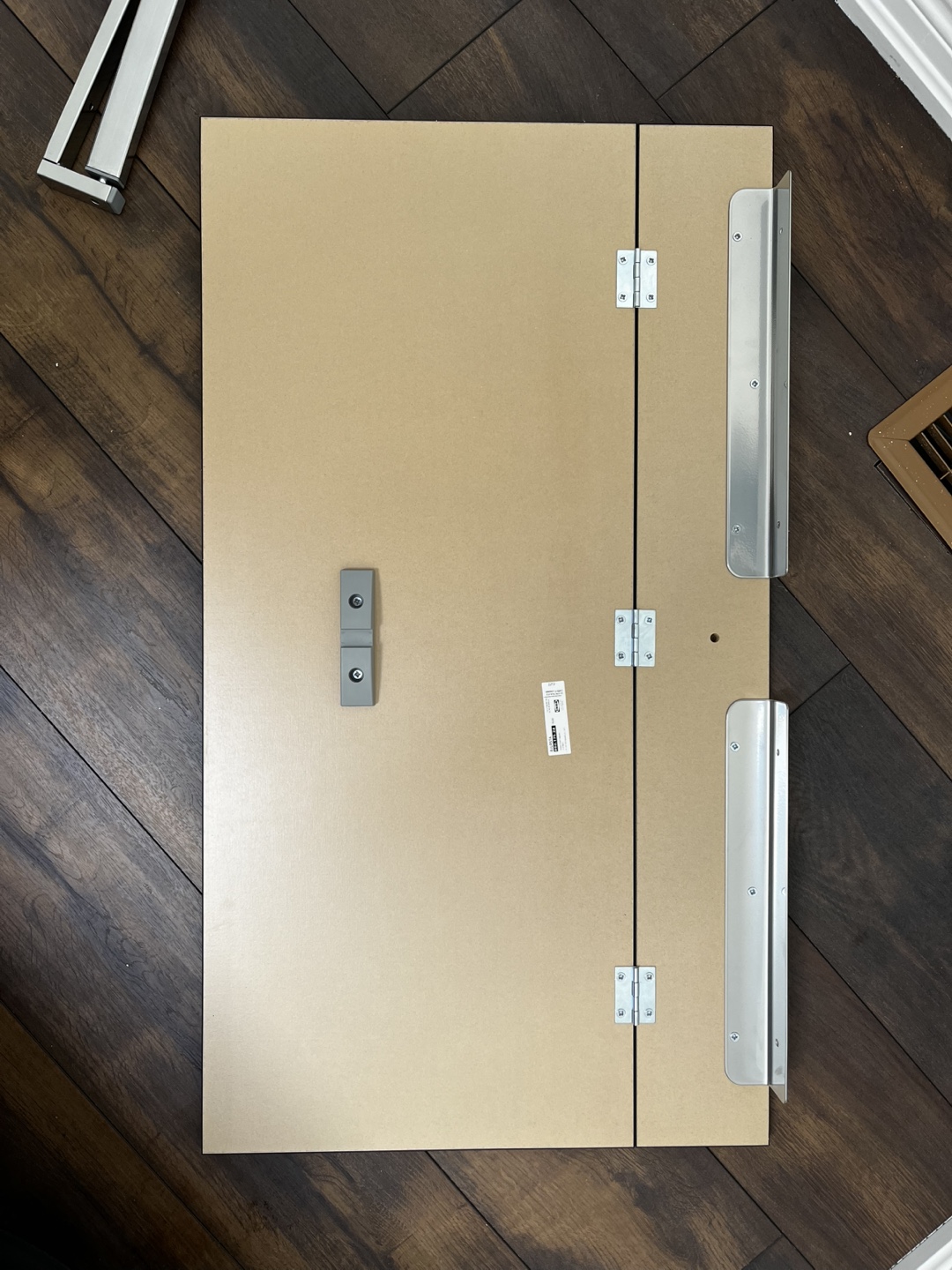 IKEA BJURSTA Wall-Mounted Drop-Leaf Table - Brown-Black - photo 4