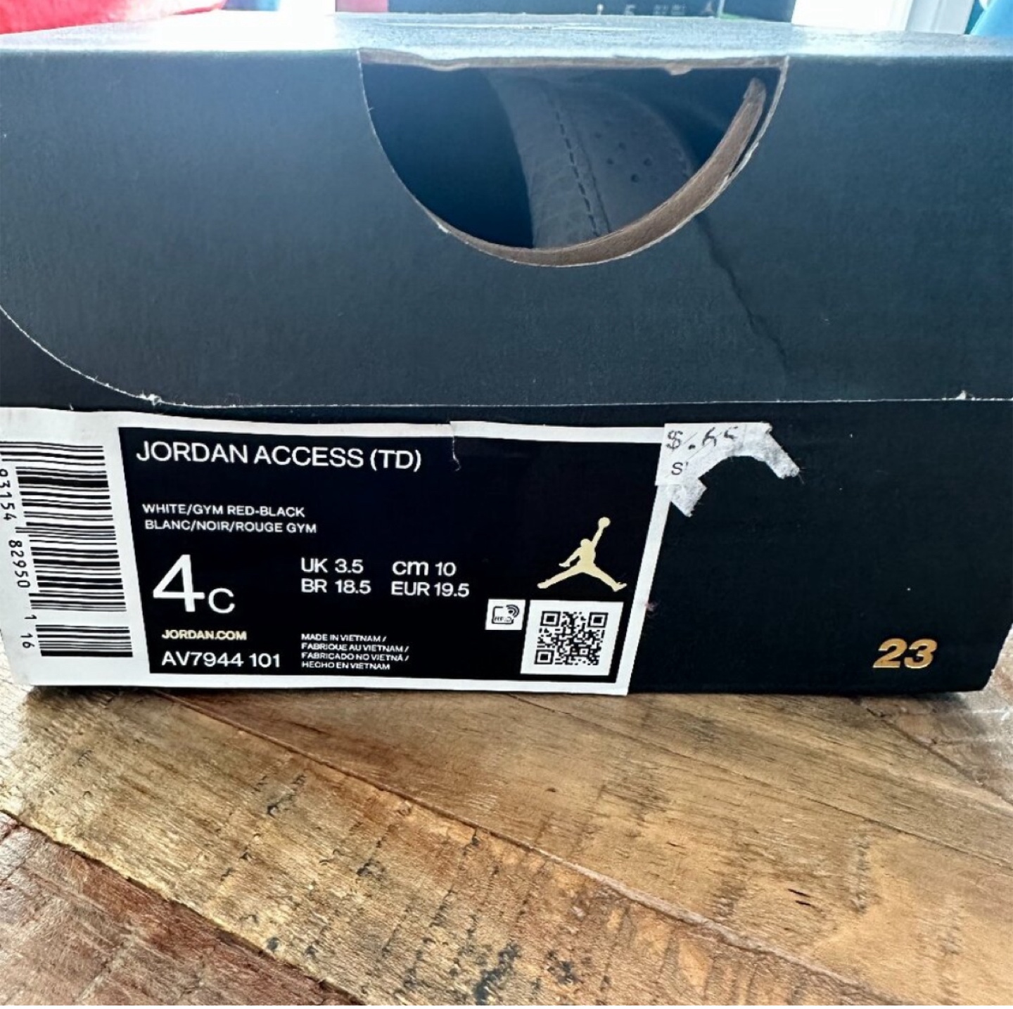 Jordan - Access TD Baby Shoes - Size 4c - photo 3