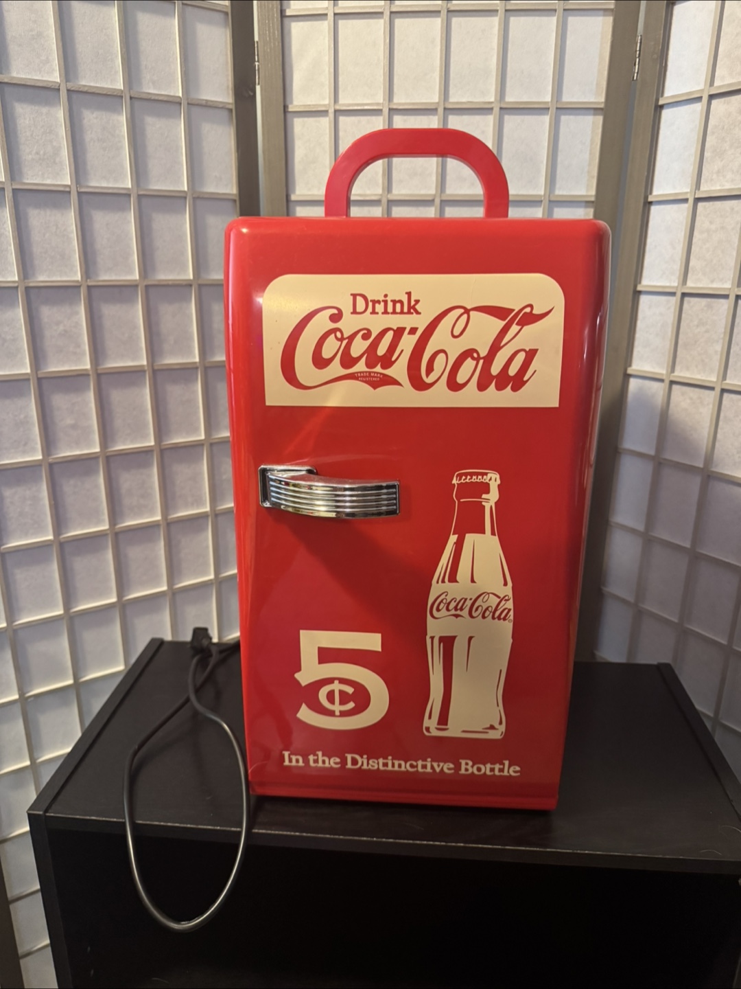 18-Can Coca-Cola Retro Style Mini Fridge