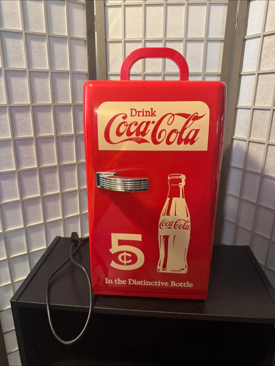 18-Can Coca-Cola Retro Style Mini Fridge thumbnail