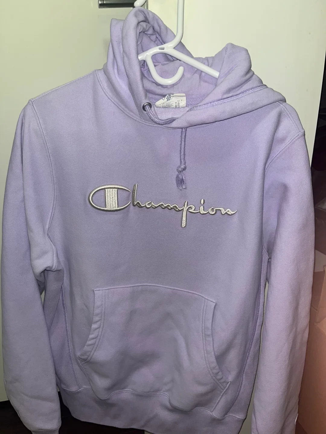 Lavender Champion Hoodie thumbnail