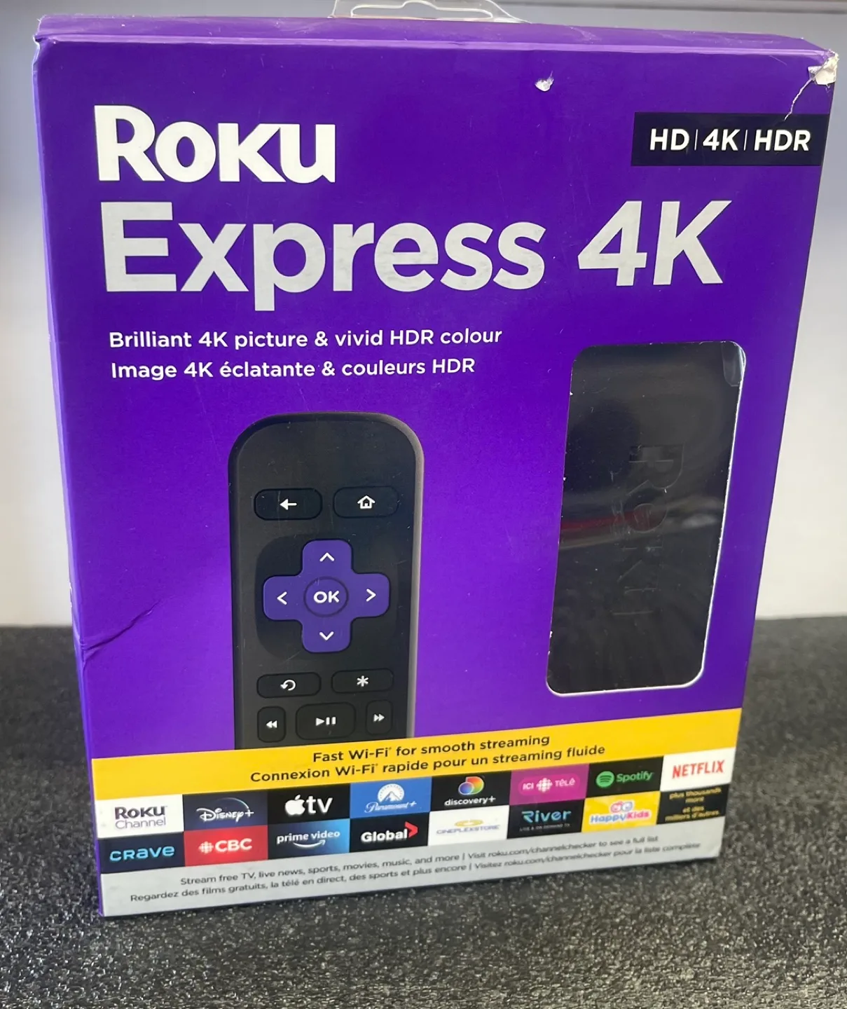 Roku Express 4K Streaming Device thumbnail