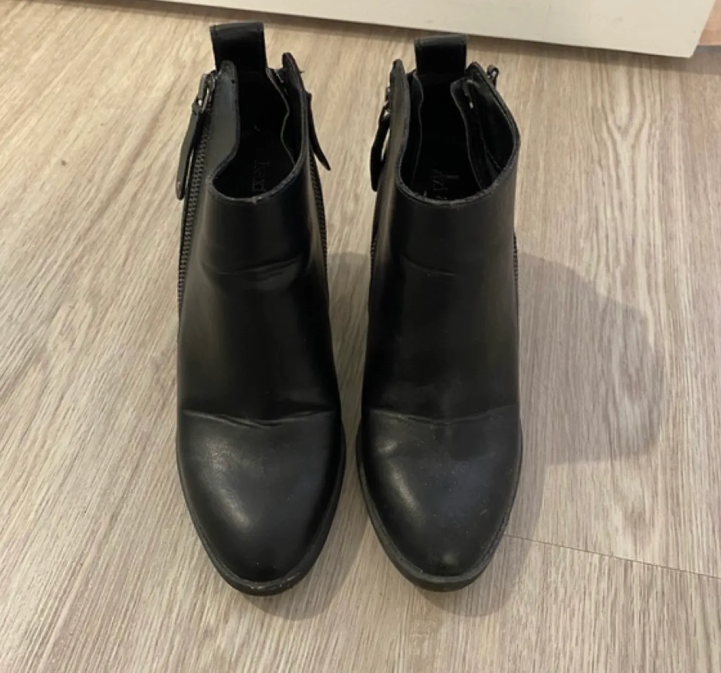 Black Lexi and Abbie Double Zip Booties image indicator(3)