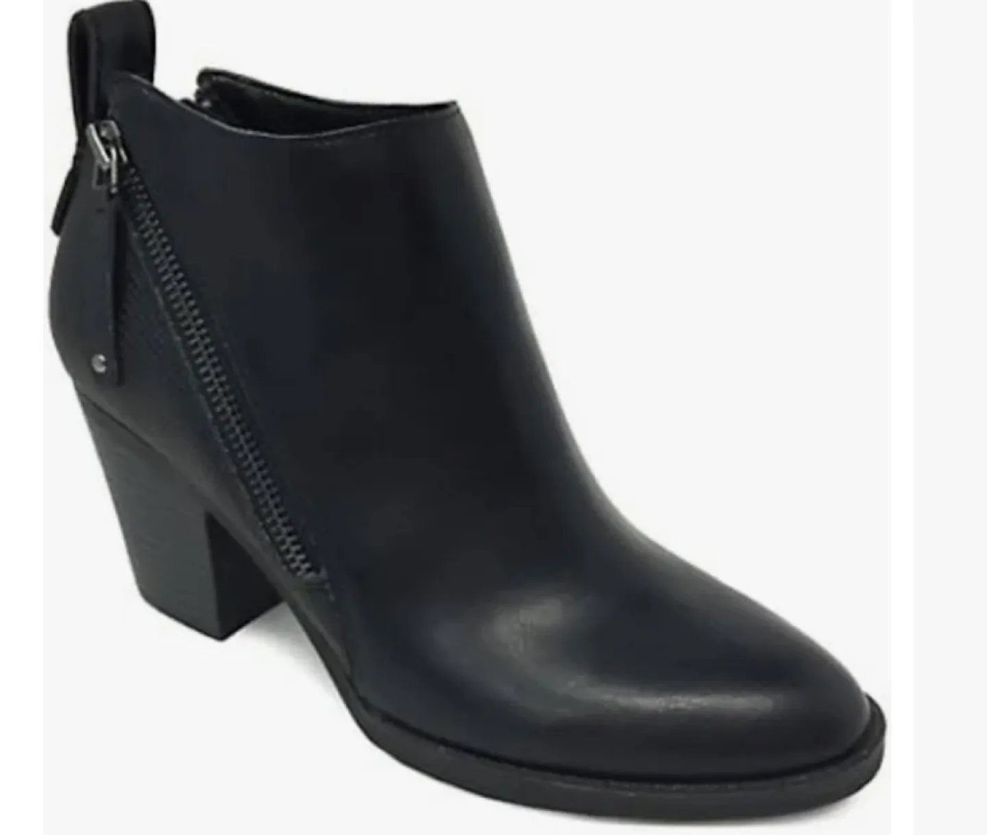 Black Lexi and Abbie Double Zip Booties image indicator(8)