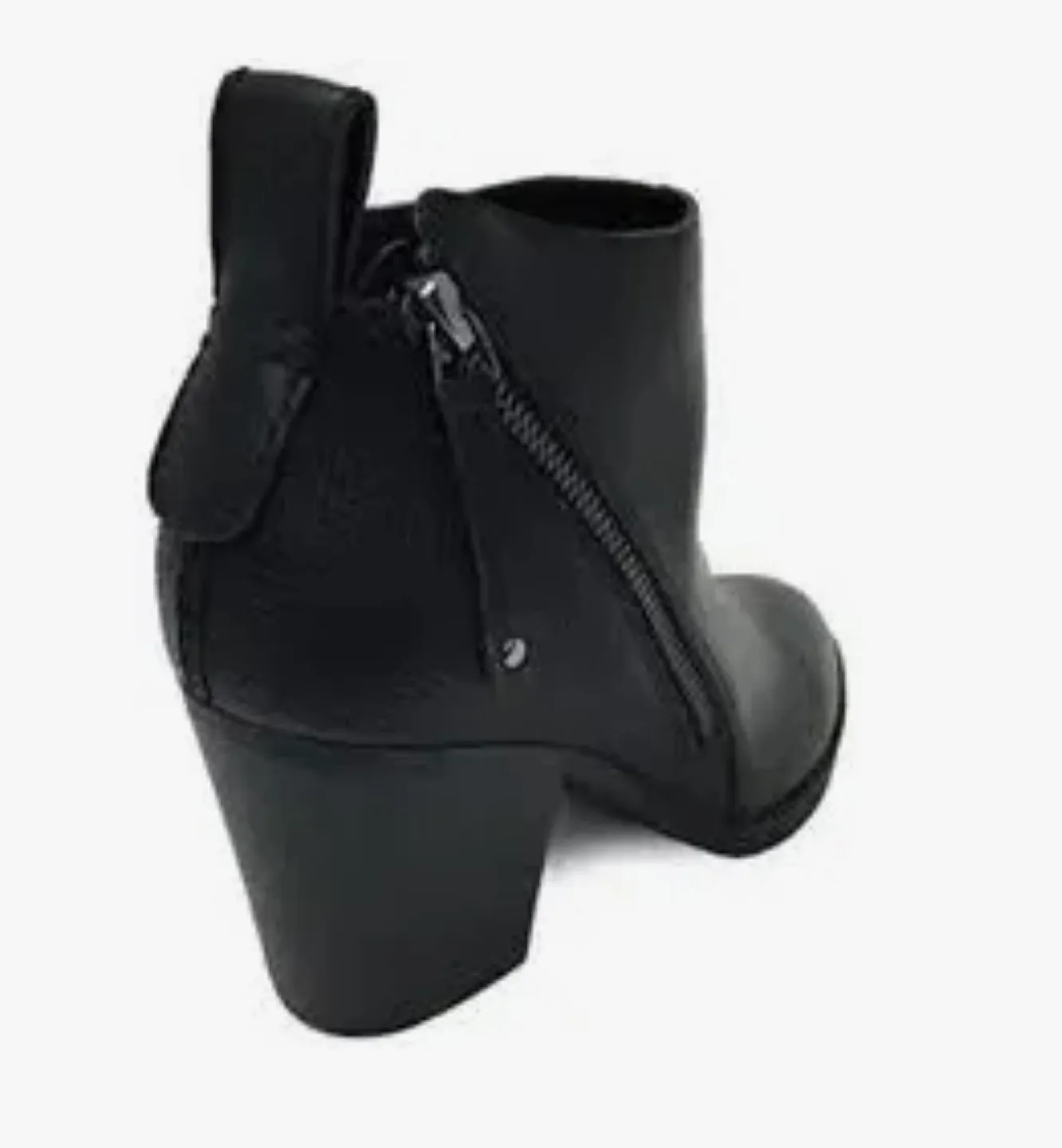 Black Lexi and Abbie Double Zip Booties image indicator(7)