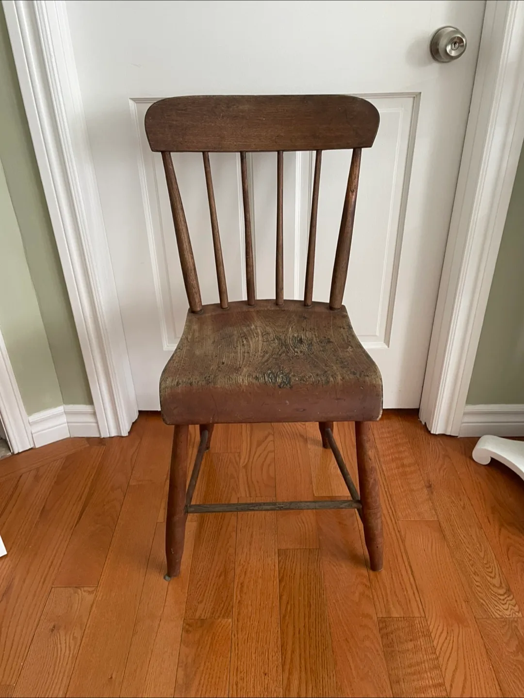 Antique Solid Wood Chair thumbnail