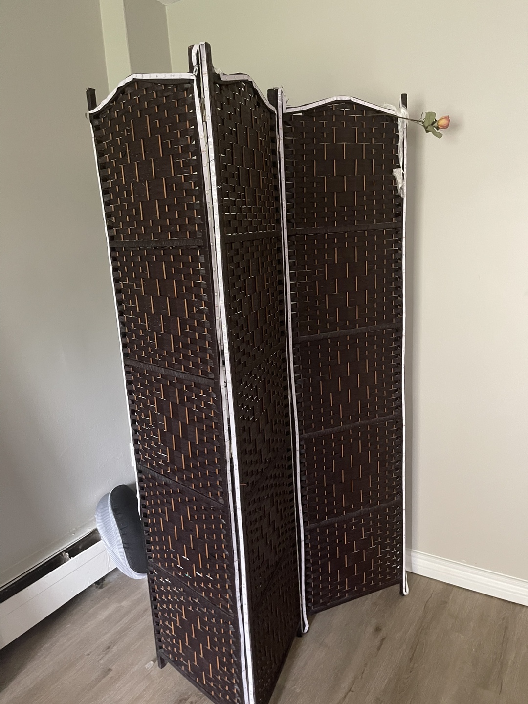 Three-panel room divider - photo 2