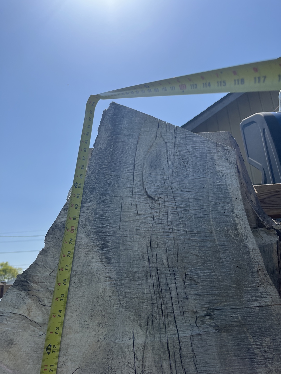 Large Live Edge Wood Slab - Perfect for Furniture or Decor - photo 2