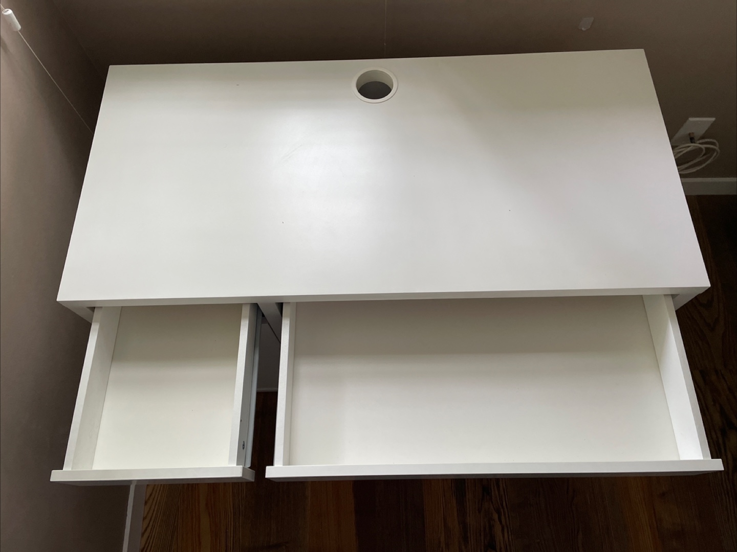 IKEA Desk with Drawers & Storage White - photo 3