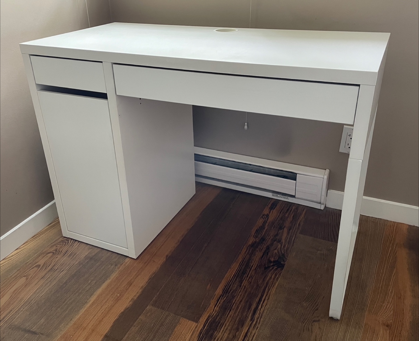 IKEA Desk with Drawers & Storage White