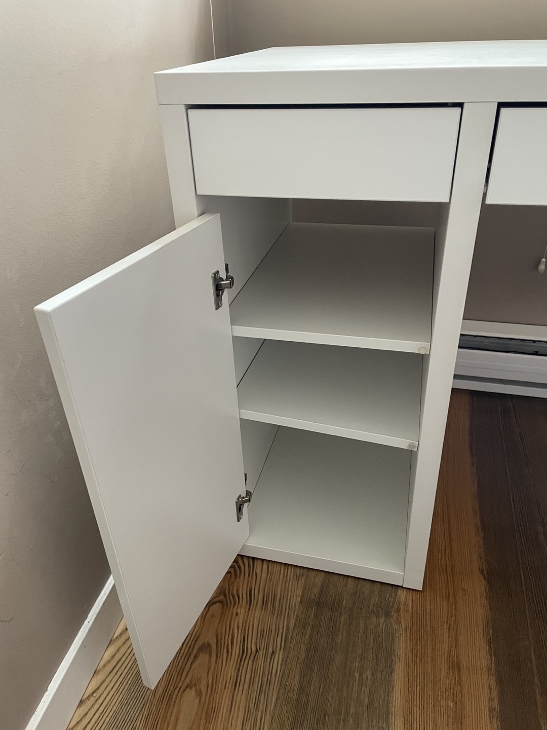 IKEA Desk with Drawers & Storage White - photo 4