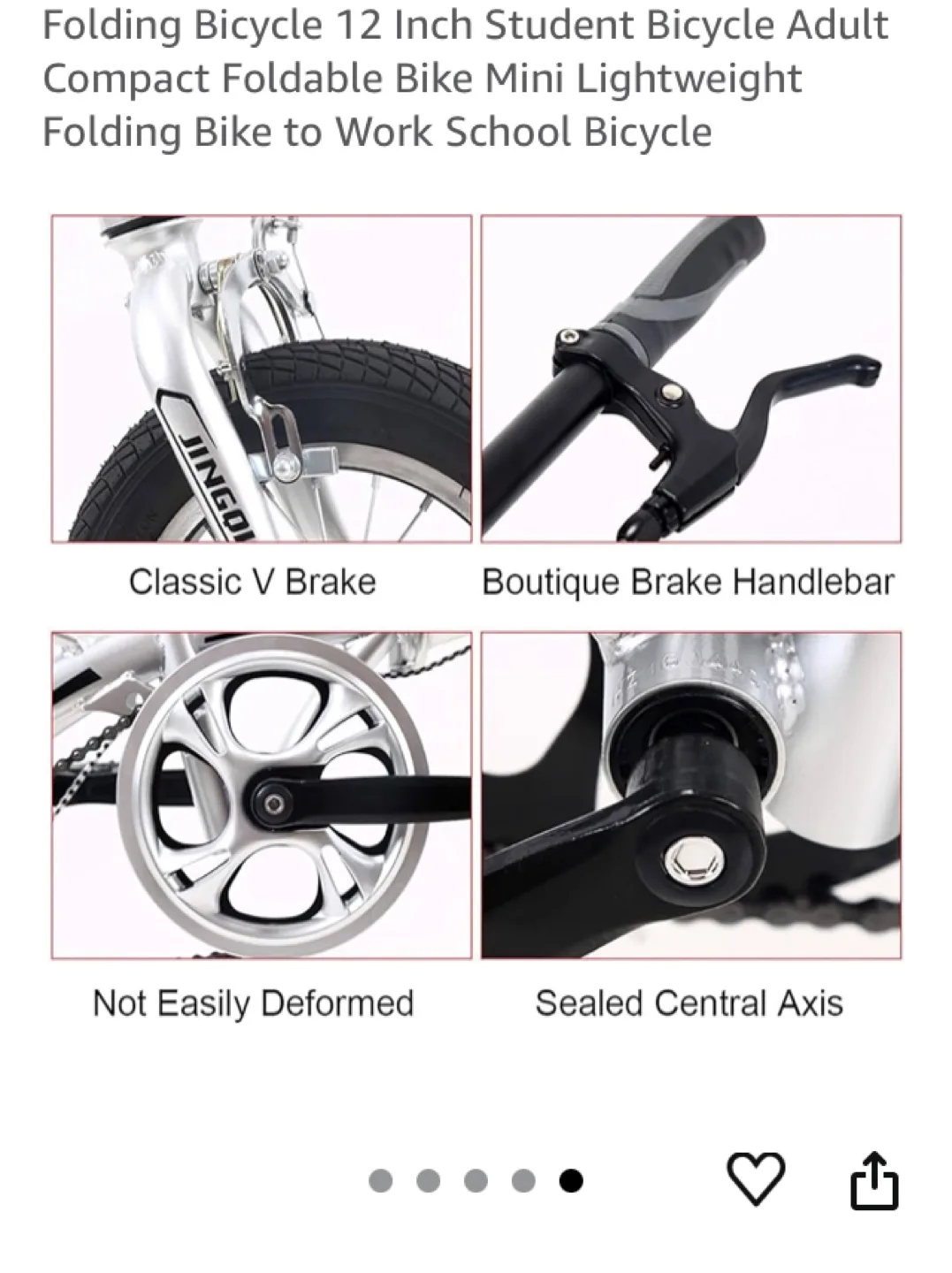 ENDA Foldable Bicycle image indicator(5)