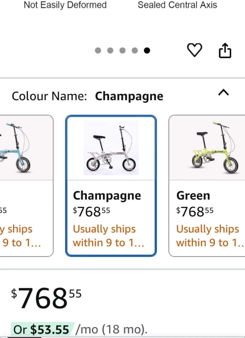 ENDA Foldable Bicycle image indicator(8)