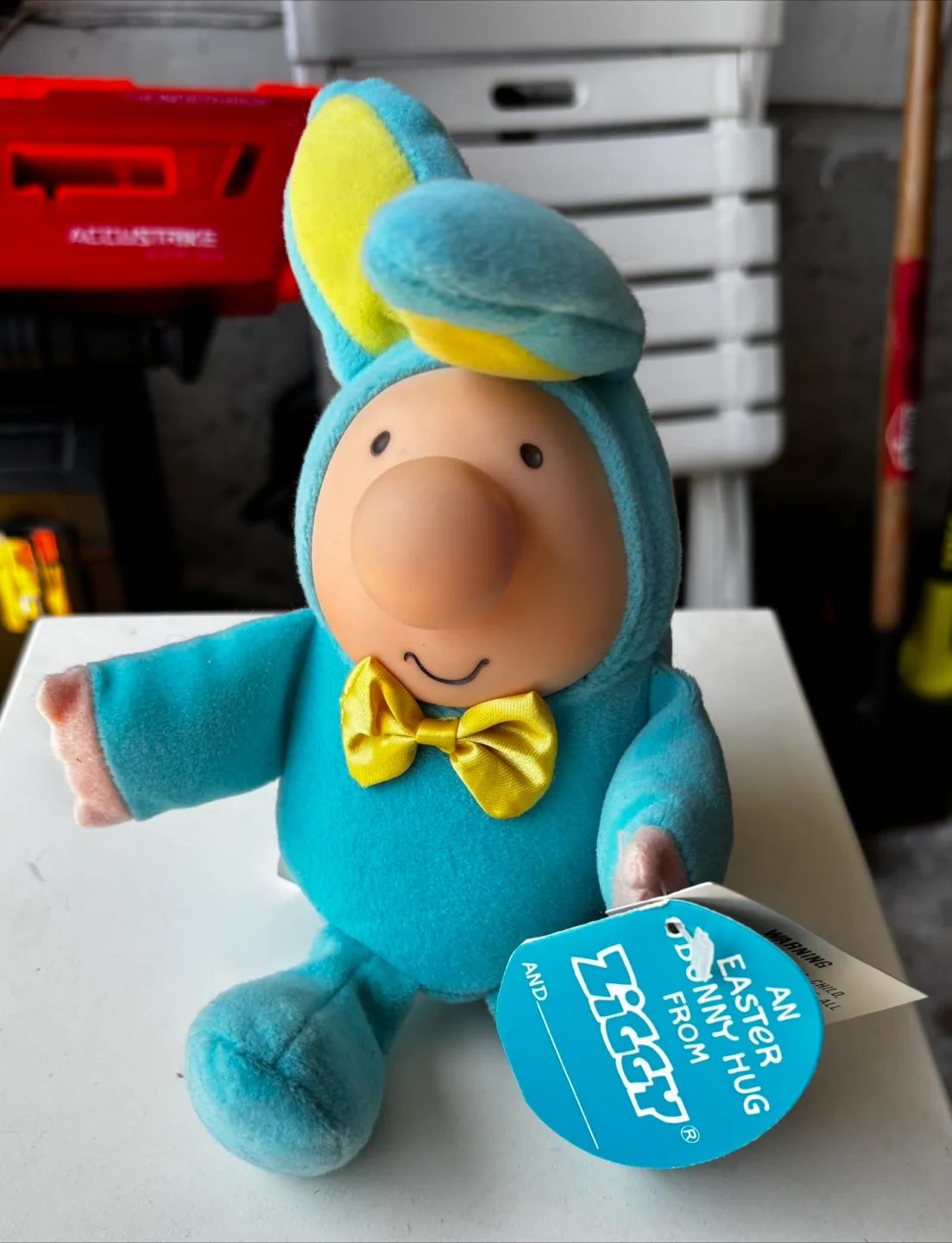Ziggy in Easter Costume 1988 Vintage Korea thumbnail