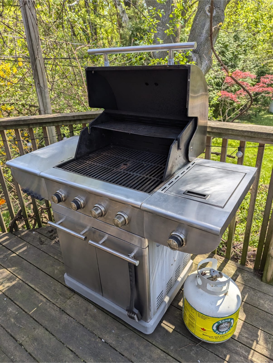 Four-burner Stainless Steel BBQ Grill - photo 5