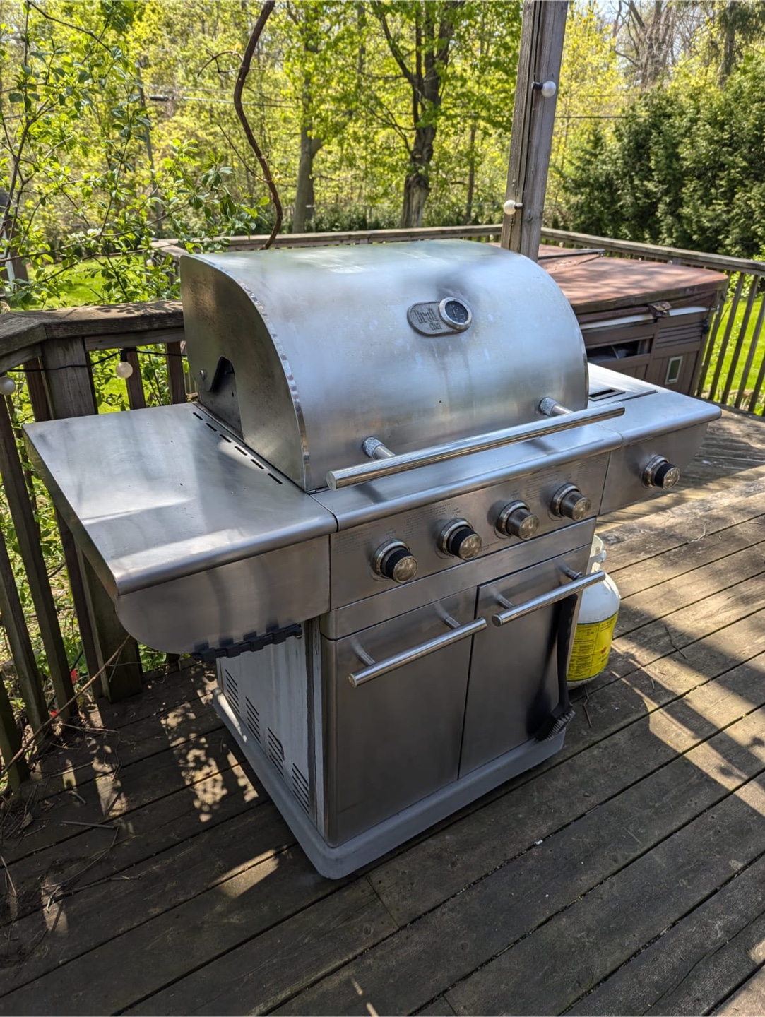 Four-burner Stainless Steel BBQ Grill - photo 2