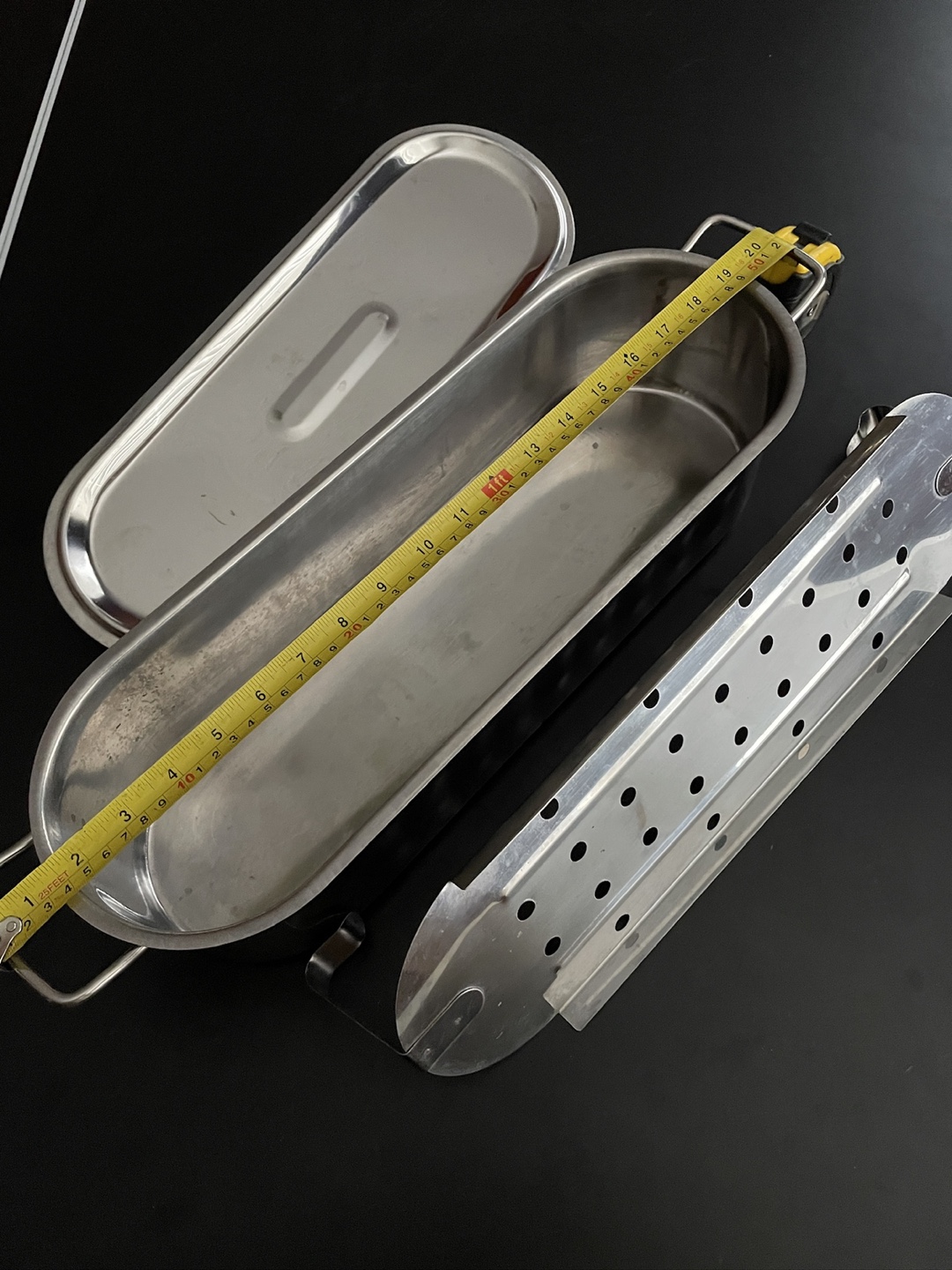 Stainless Steel Pan or Steamer - photo 2
