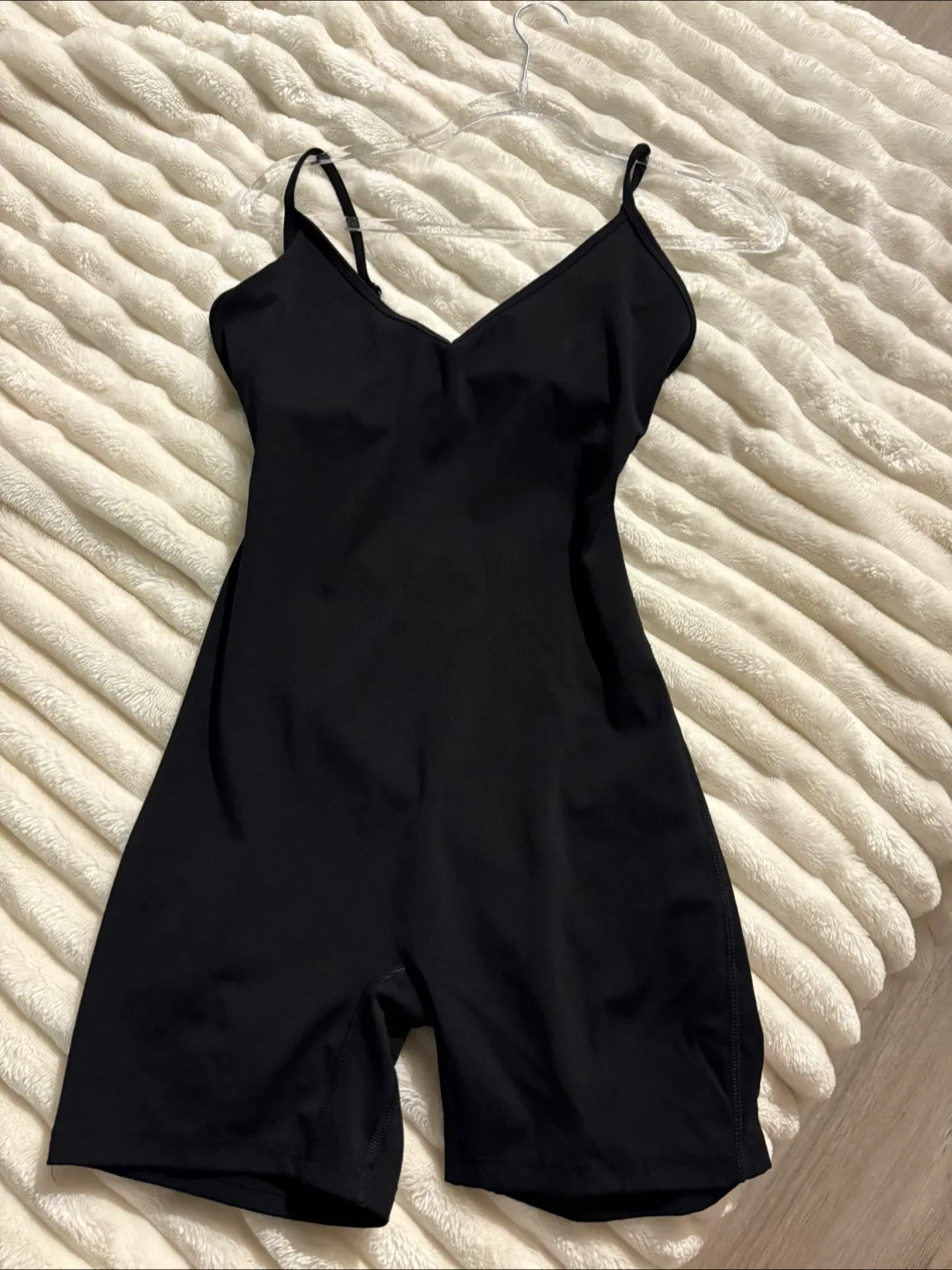 Garage Black V-Neck Romper image indicator(3)