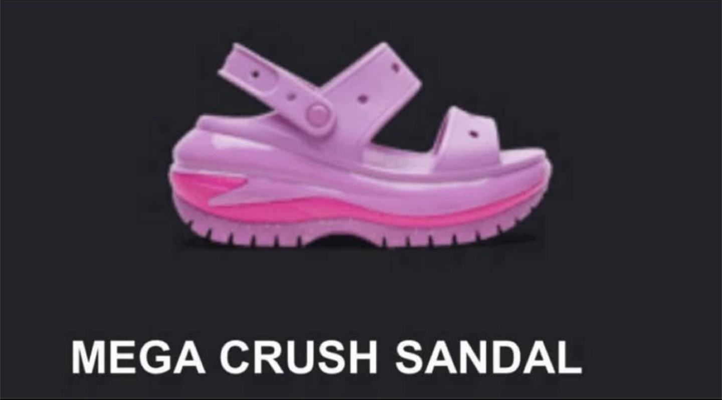 Crocs Mega Crush Sandal - Purple - Women's Size 6 - photo 3