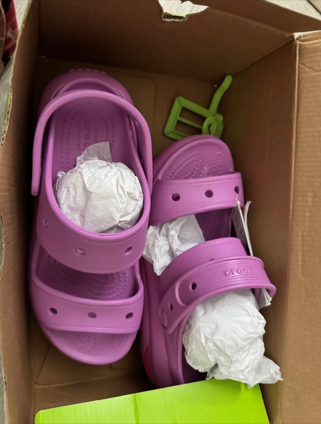 Crocs Mega Crush Sandal - Purple - Women's Size 6 thumbnail