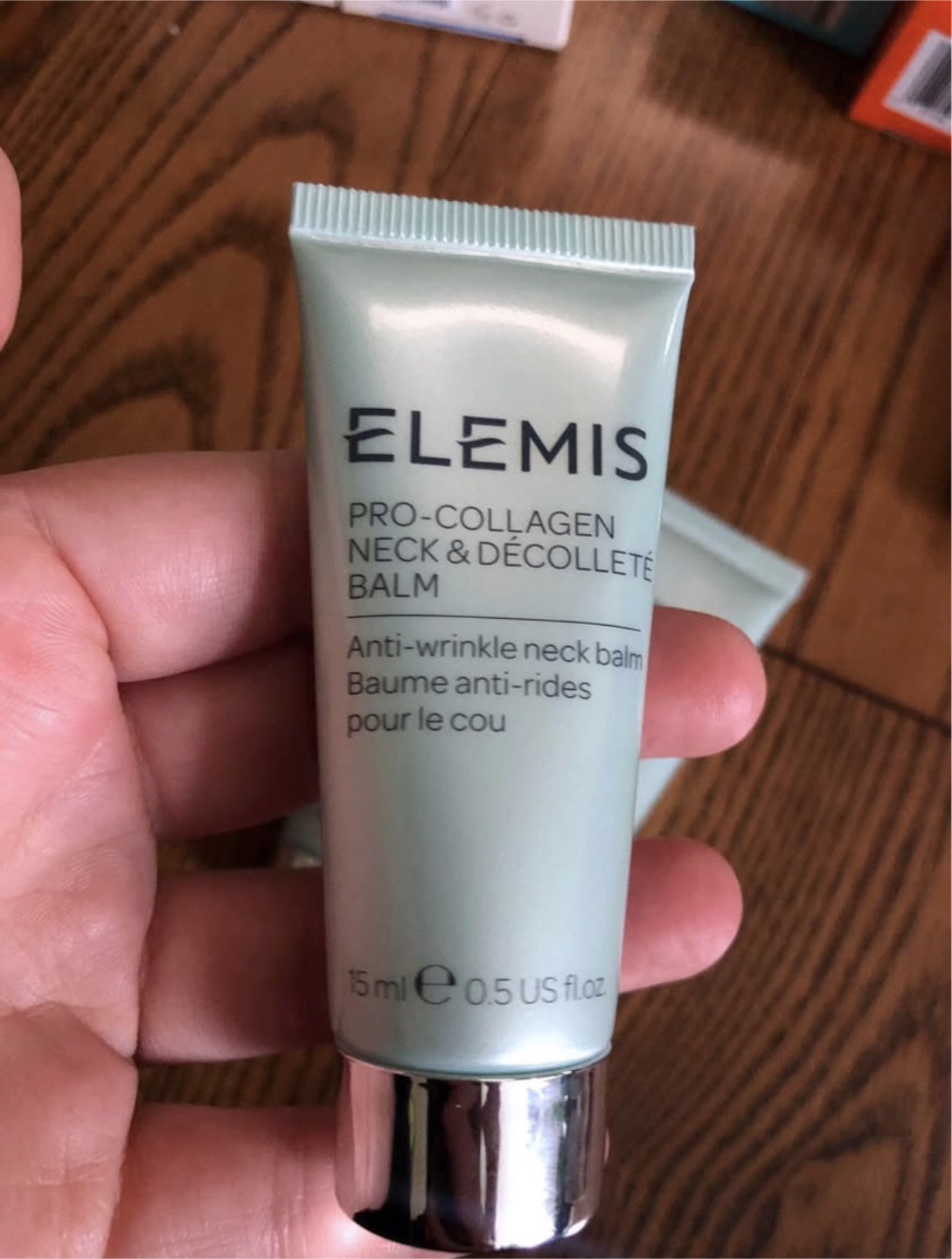 $15 each Elemis Pro-Collagen Neck & Decollete Balm 15ml - photo 2