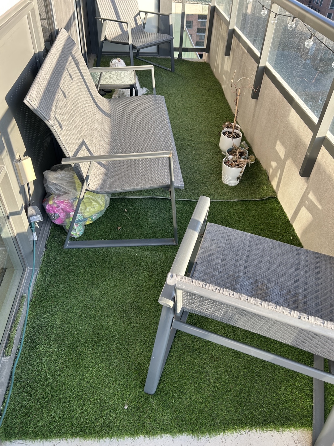 4-Piece Balcony Furniture Set - photo 4