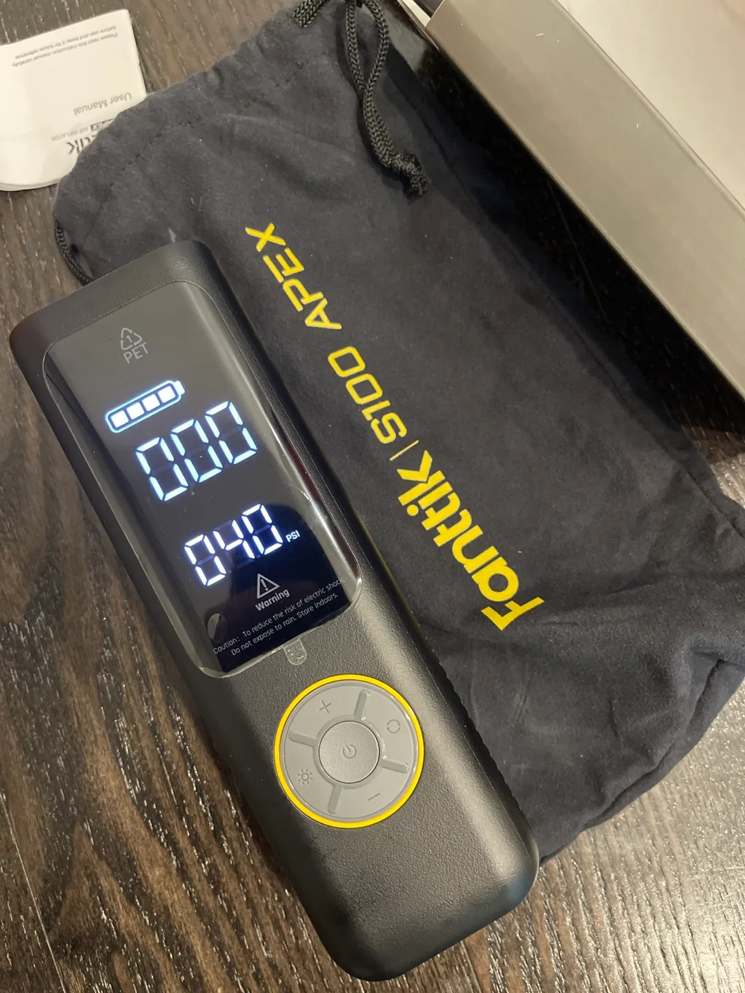 Fantiik S100 Apex Portable Air Inflator image indicator(4)