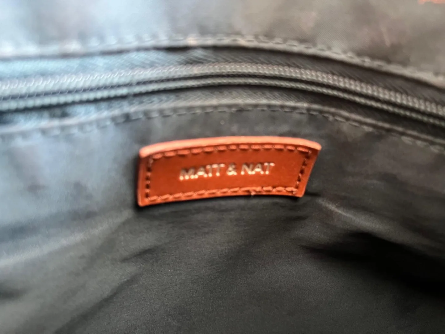 Matt & Nat Brown Vegan Leather Handbag image indicator(6)