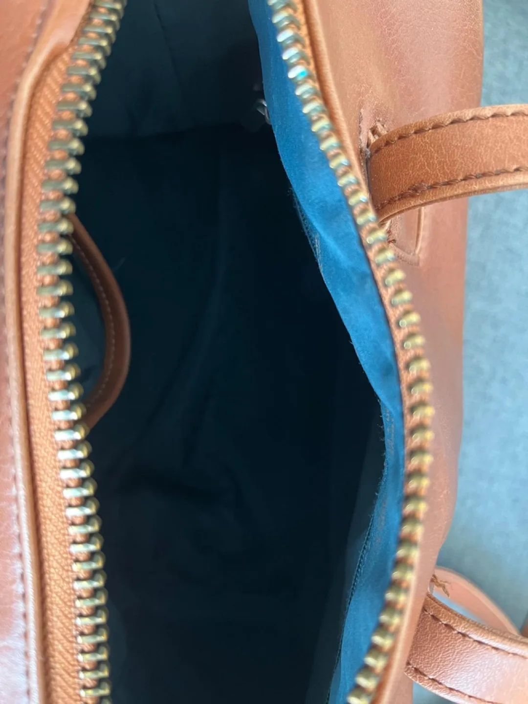 Matt & Nat Brown Vegan Leather Handbag image indicator(5)