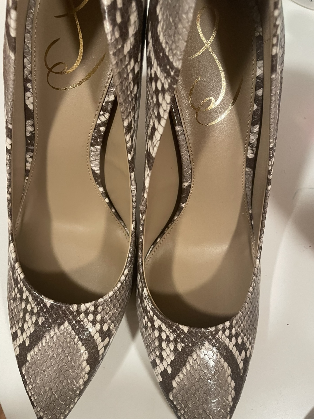 Women's Heels Bundle - Snakeskin, Pink Suede, Black Jewel - photo 5