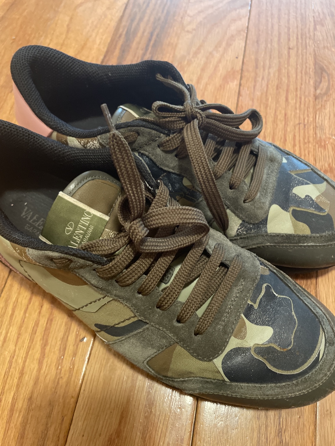 Valentino Camouflage Sneakers - photo 2