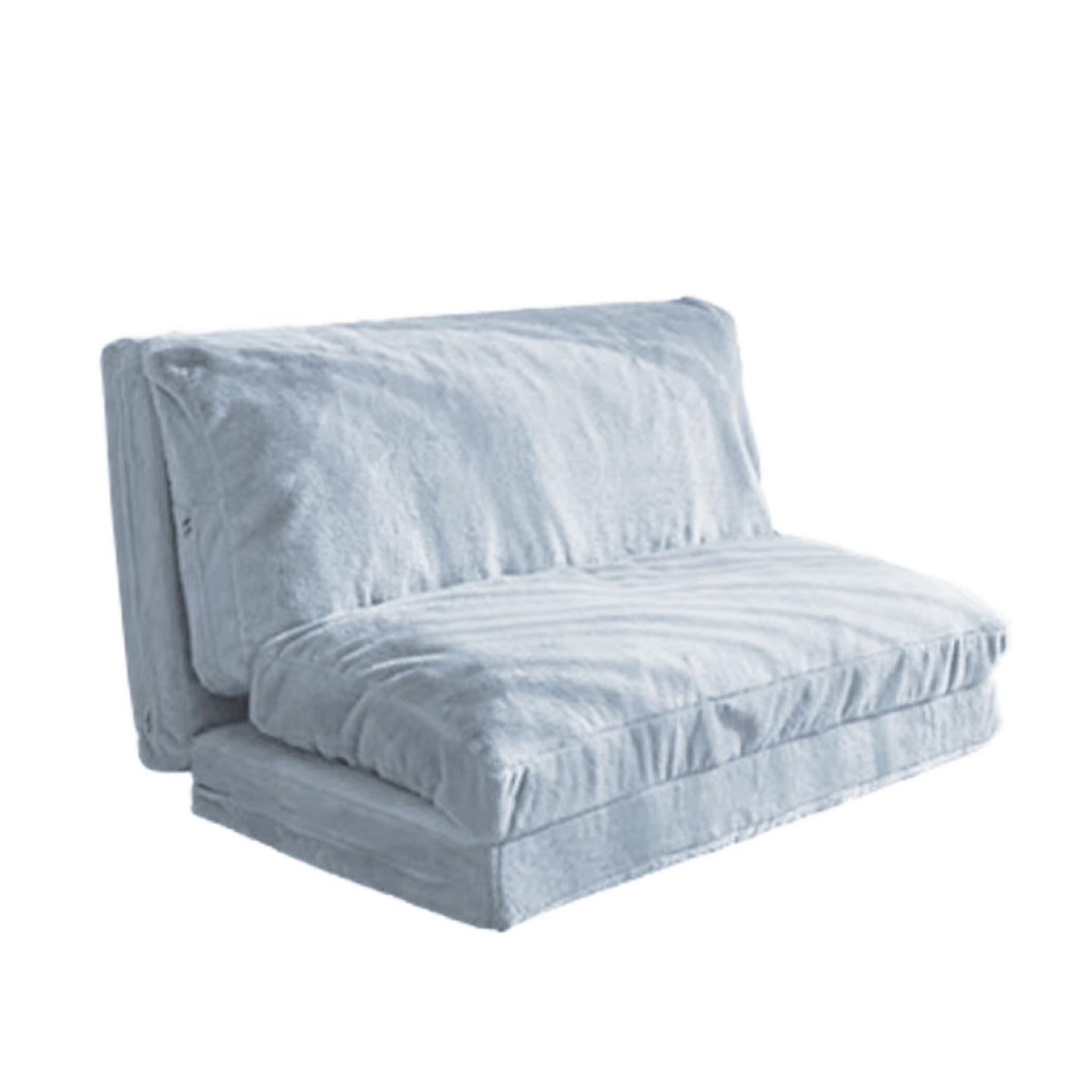 New N&V Folding Bean Bag Bed, Foam Filling Folding Soft Top