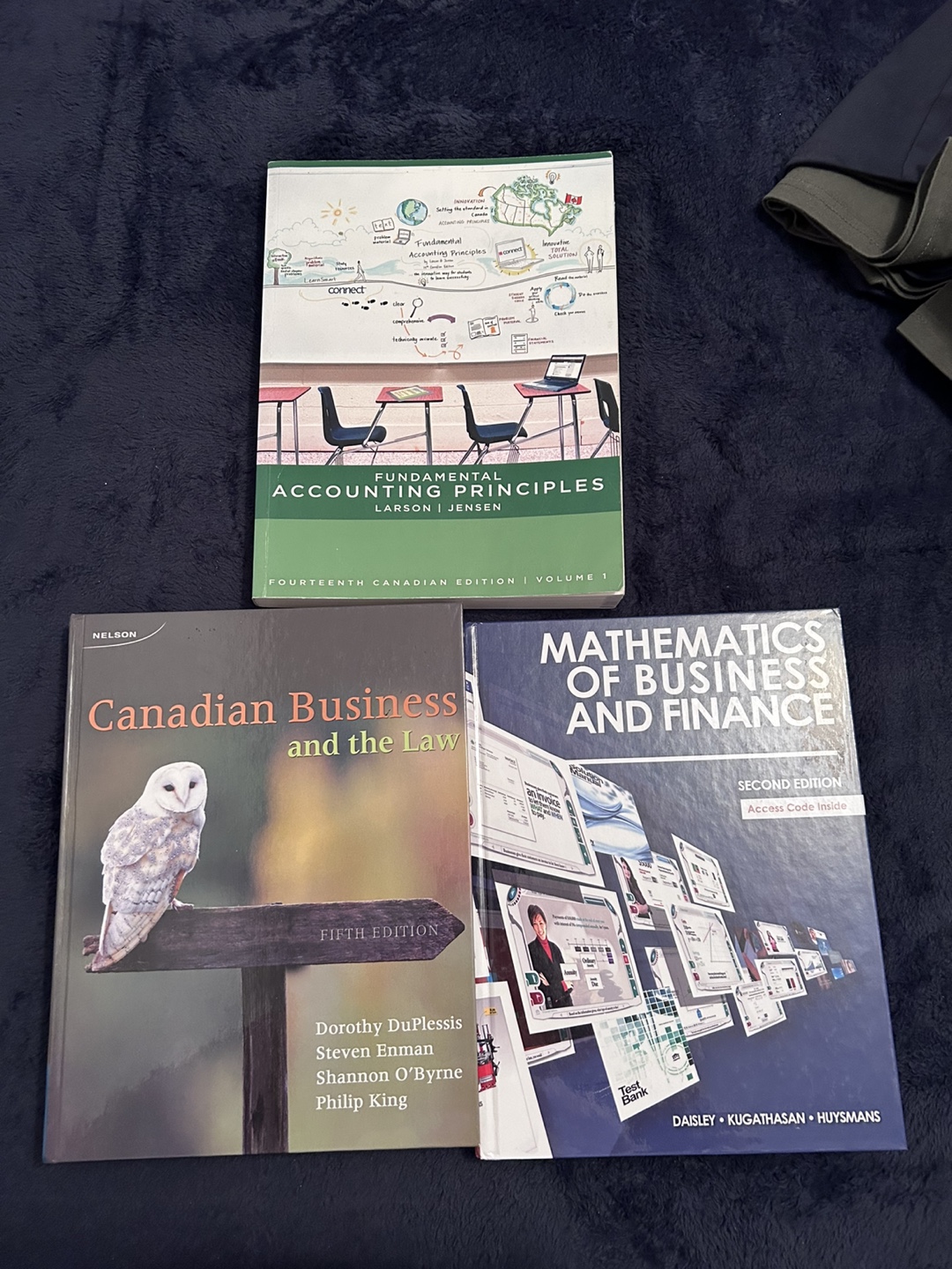 3 Canadian Business Textbooks