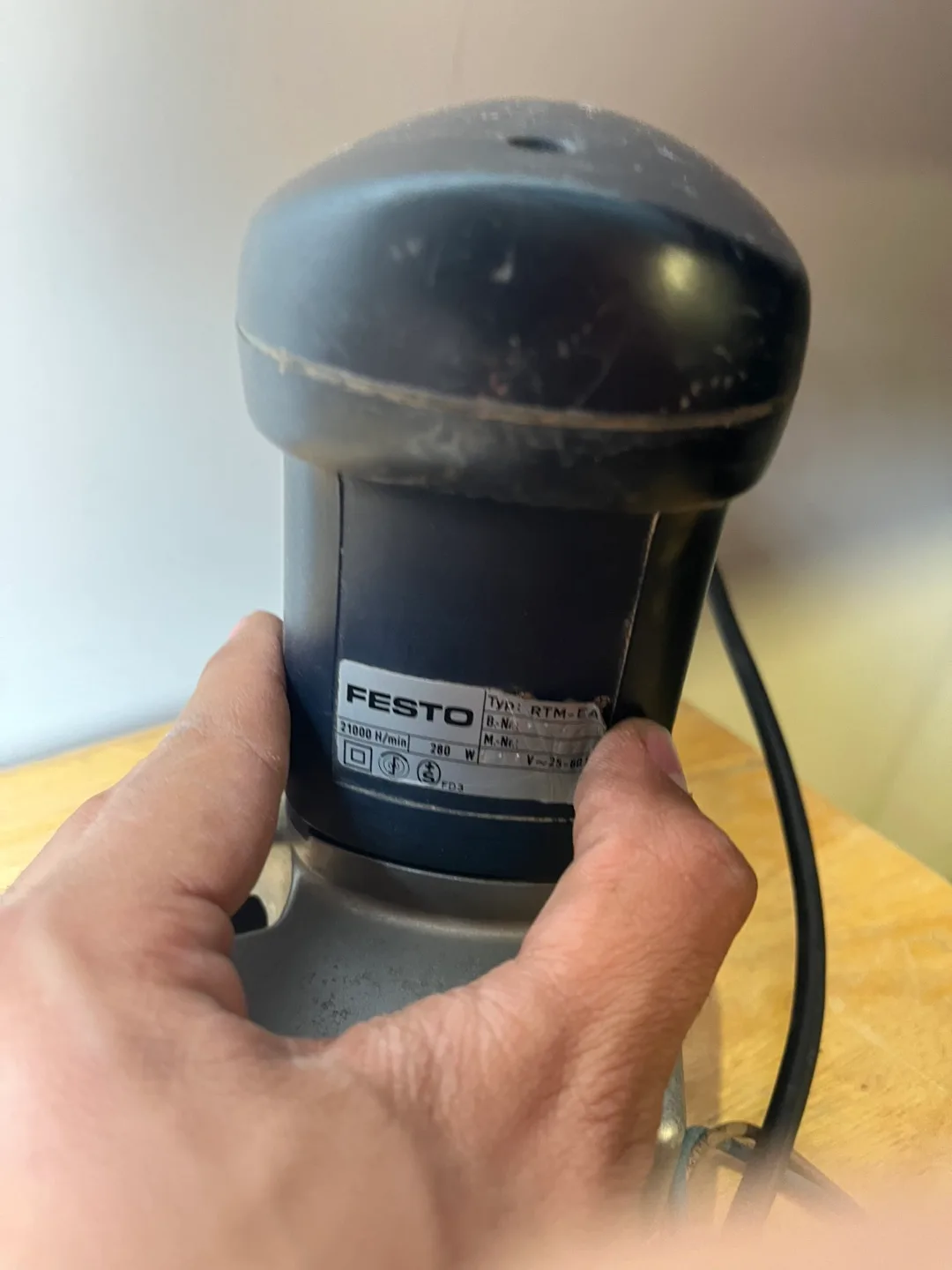 Festool RTM-E Finishing Sander image indicator(3)