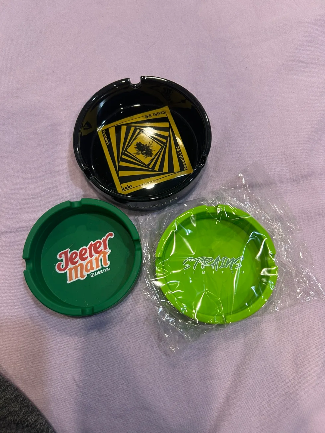 3-Pack Branded Ashtrays (New) thumbnail