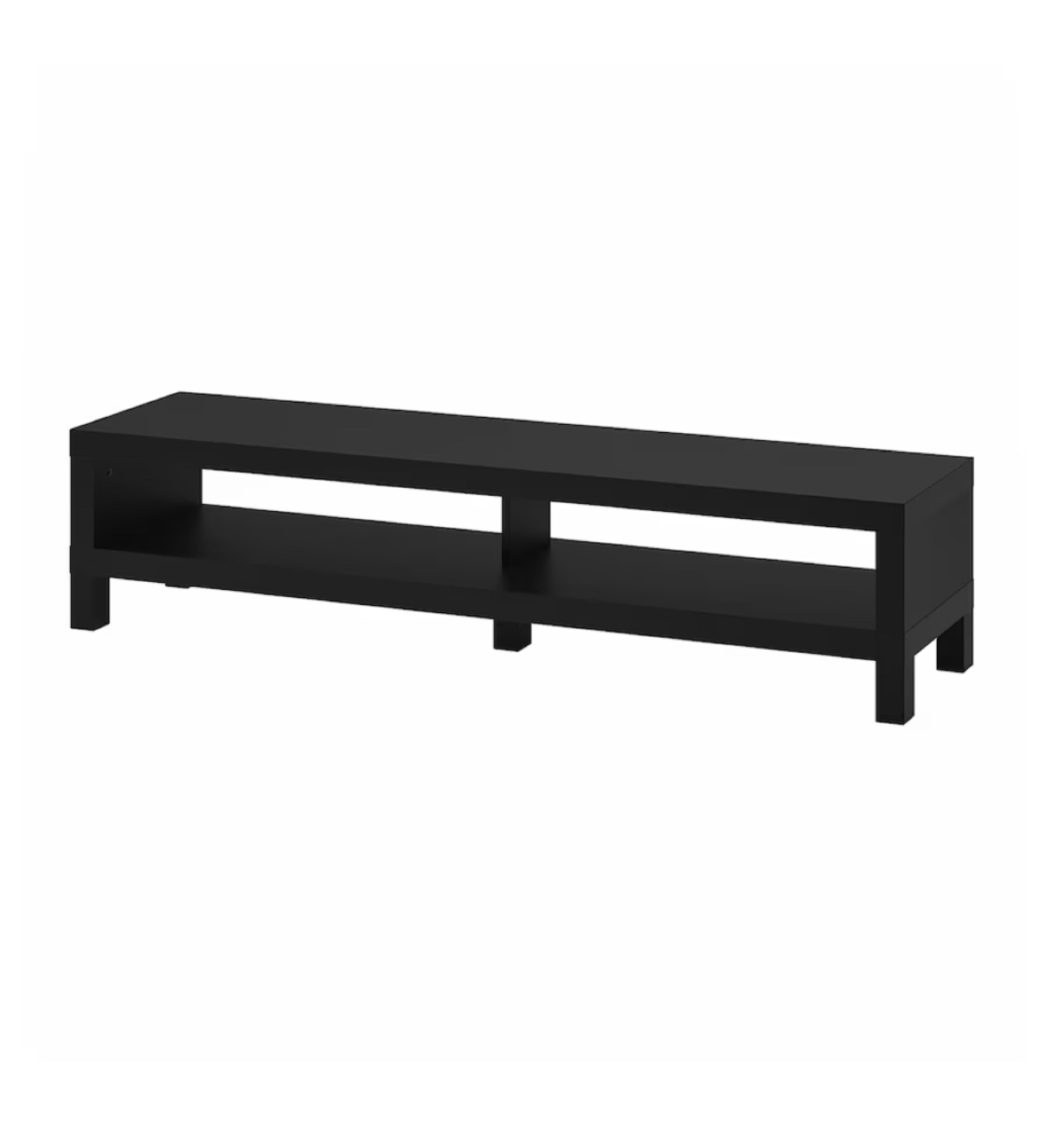 IKEA Black TV Stand Lack