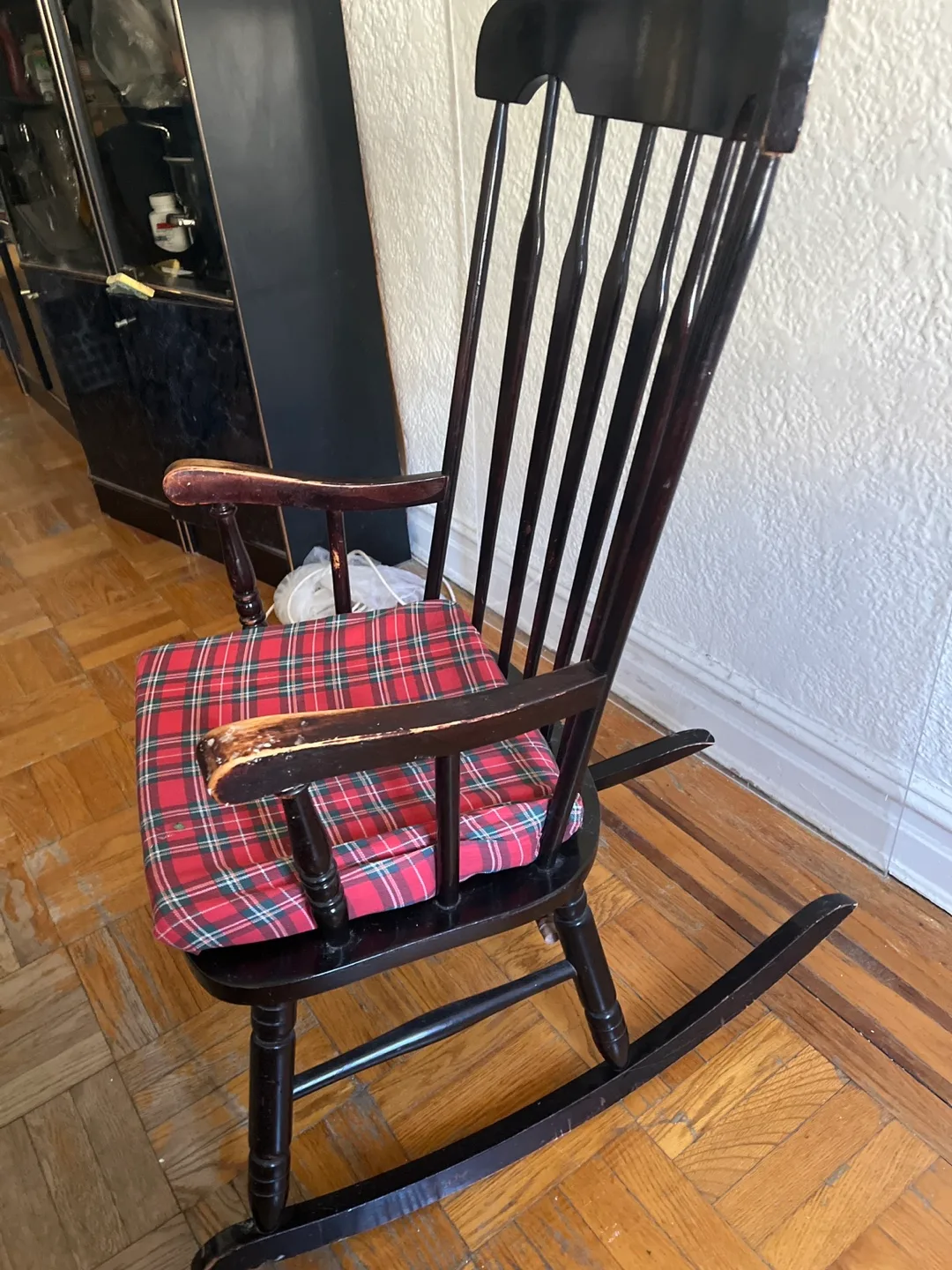 Vintage Wooden Rocking Chair thumbnail