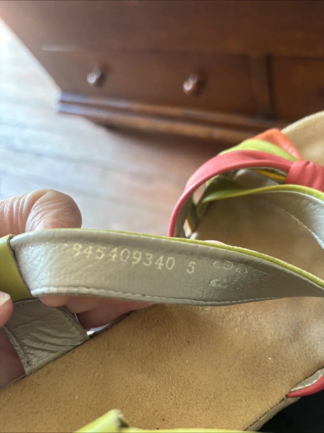 Rieker Women's Multicoloured Wedge Sandals image indicator(8)