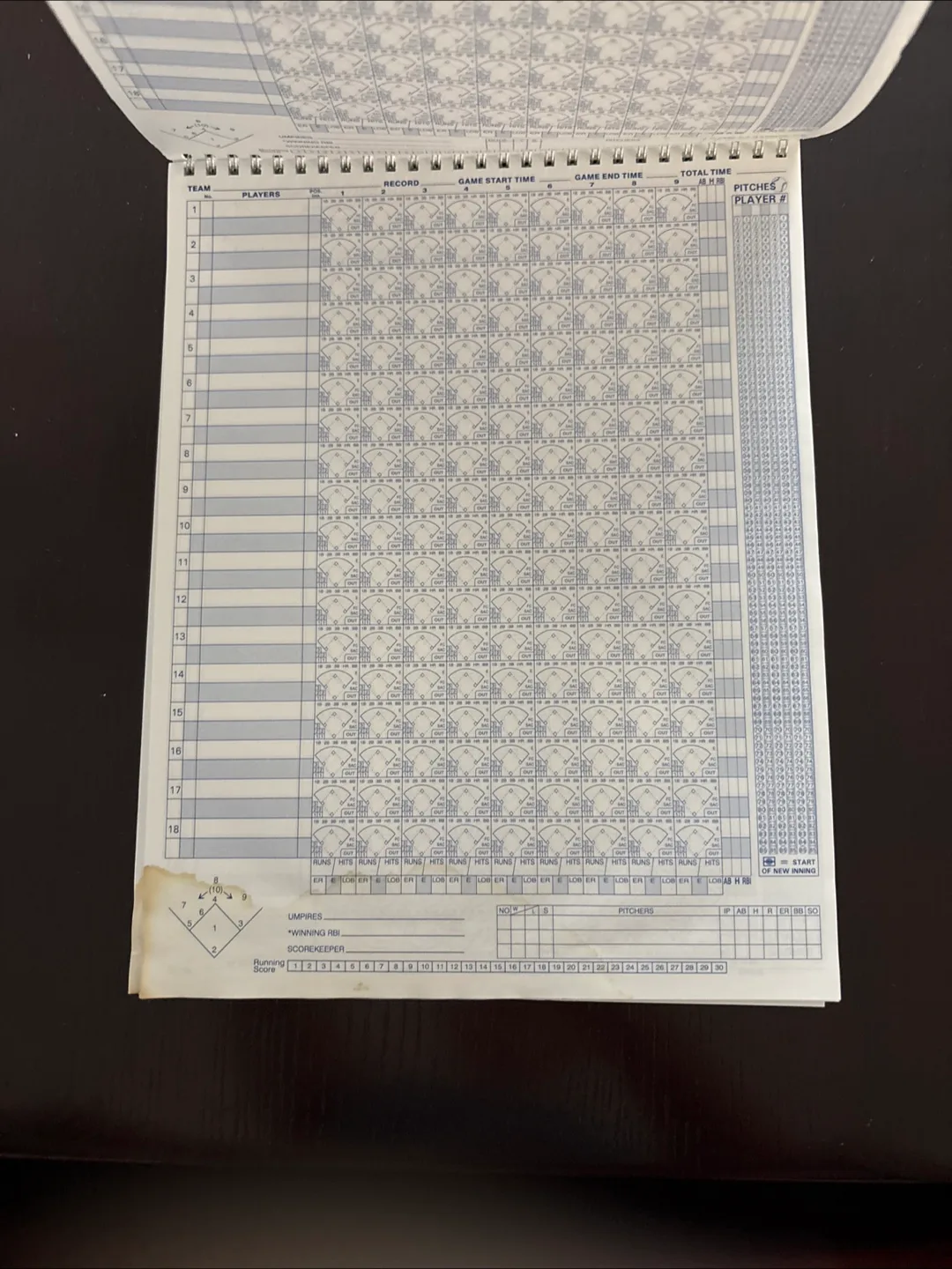 Vintage Silverstar Sports Scorebook image indicator(2)