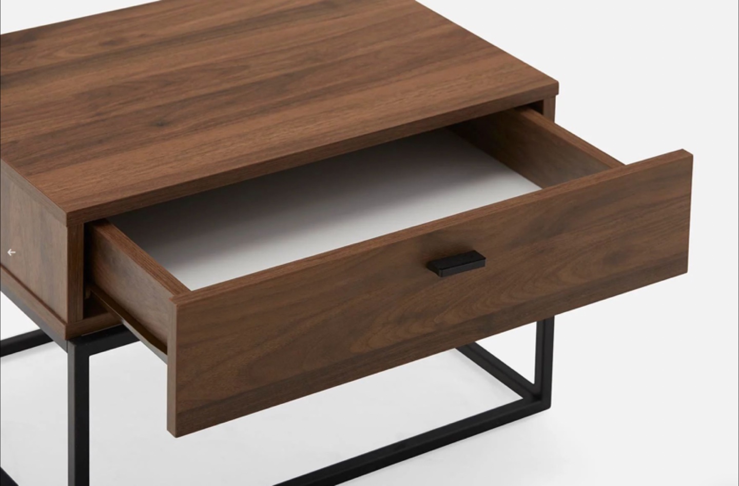 Two Modern One-Drawer Nightstands - photo 2