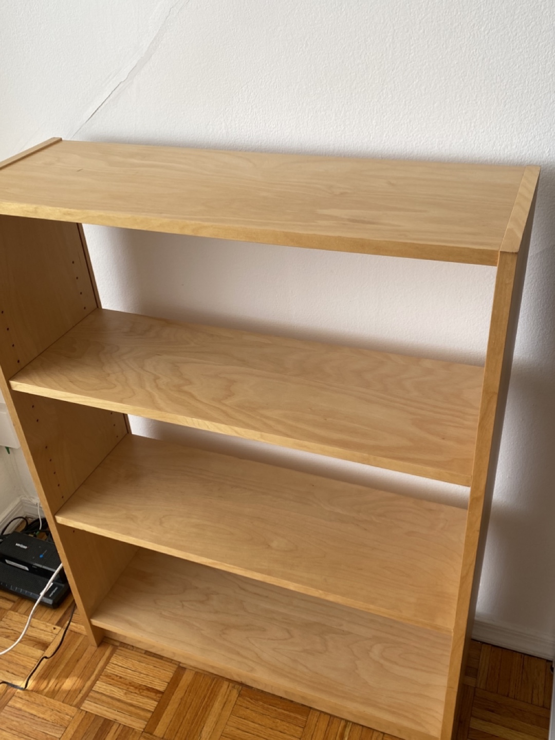 3-Shelf Wooden Bookcase - photo 3