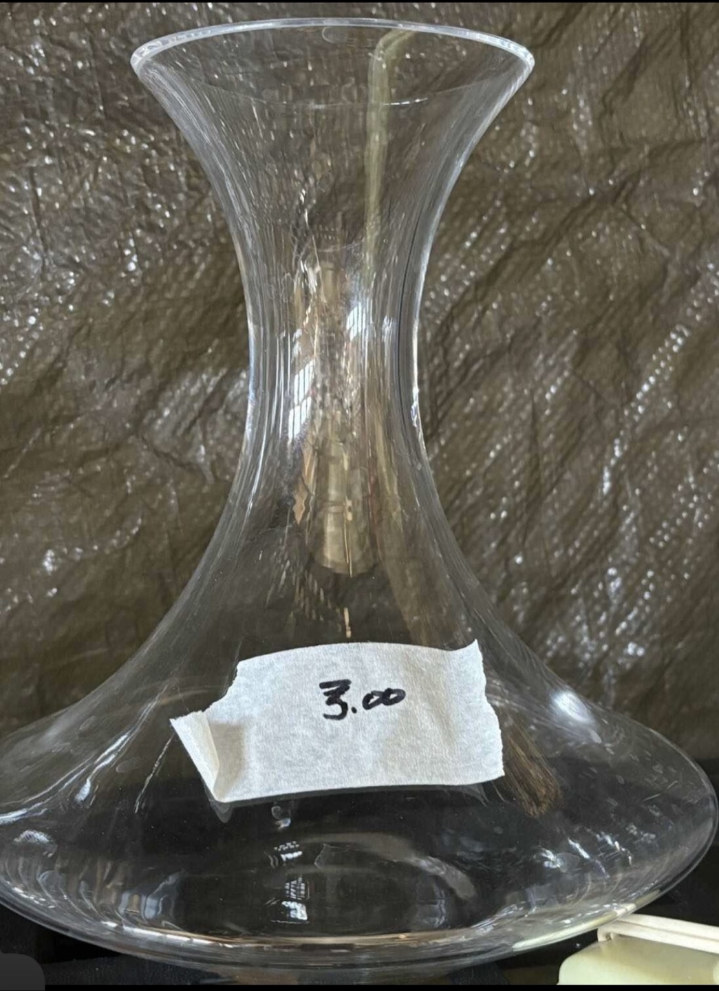 Clear Glass Decanter