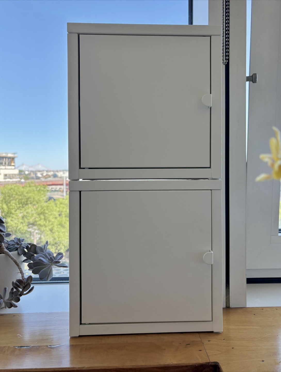 Pair of IKEA Metal Cabinet Cubes (Discontinued)