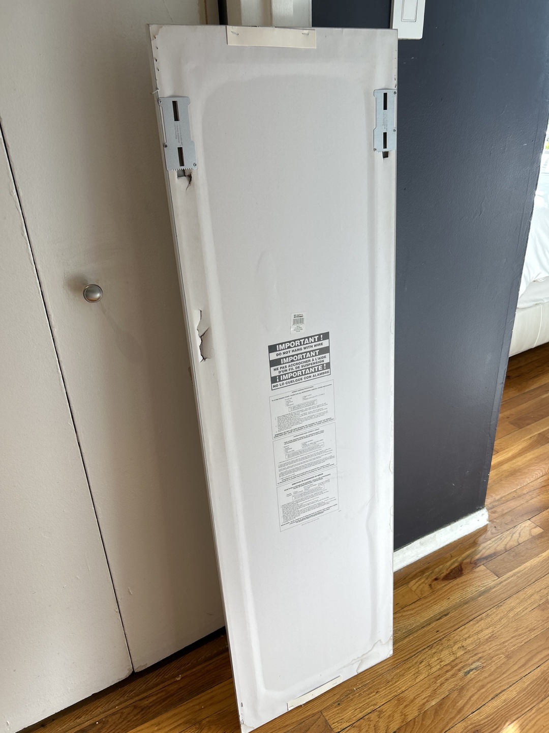 Full Length White Mirror - photo 2